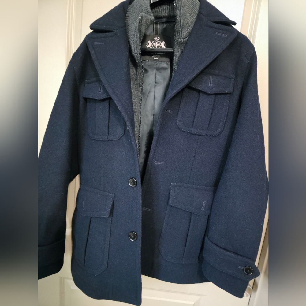 Express Dark Blue Military Jacket